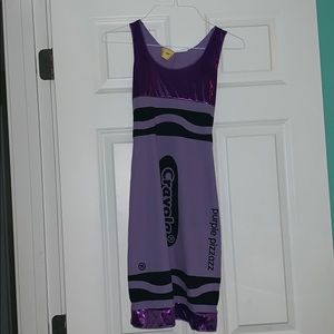 Purple crayon costume